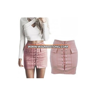 Fashion Women Sexy Slim Pocket Bandage Skirt